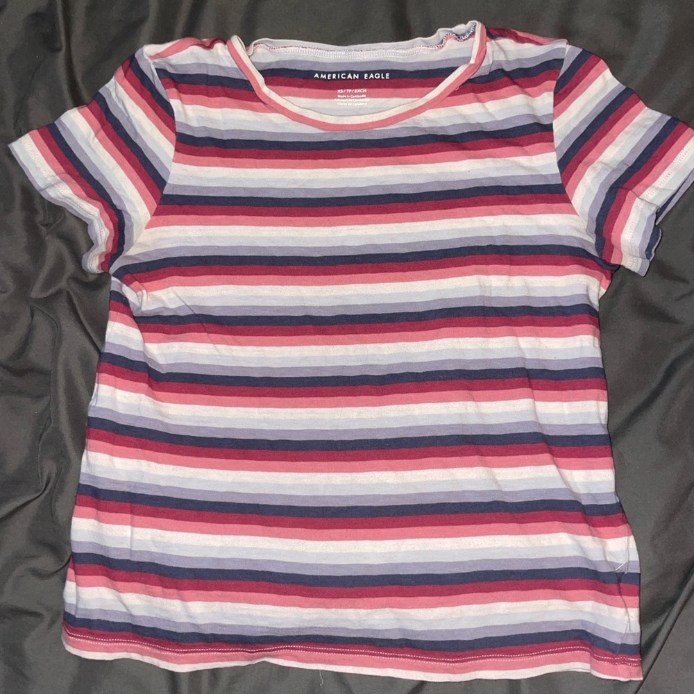American Eagle Cropped Tee